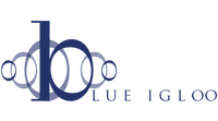 Blue Igloo logo. Shop blueigloo.ca for vintage & new home decor, furniture, lighting, novelty gifts & pet products online.