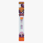 Load image into Gallery viewer, Juicy Jay&#39;s Pre-rolled Cones-2 pk, Grape. Front view of tube packaging, the tube is clear with Juicy Jay&#39;s logo at the top with grapes in the background. Shop rolling papers, pre-rolled cones and smoking accessories at blueigloo.ca  
